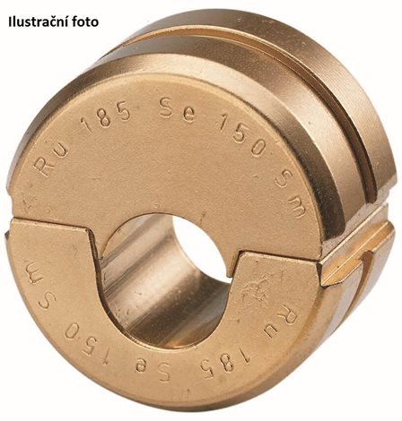 105759 Lisovací čelisti na Cu + Al sektorové vodiče 240/300 mm2 (1 pár)