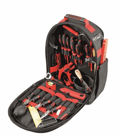 170650 Batoh s nářadím ECO ADVANCED (29 ks)