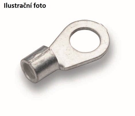 180440 Neizolované lehčené oko Cu 16/8 mm (100 ks)