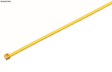 181480 Vázací páska žlutá 100 x 2,5 mm (100 ks)