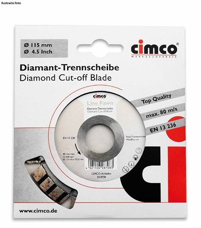 208712 Diamantový řezný kotouč na cihlu ø 150 mm