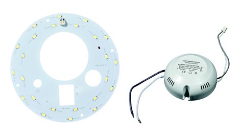 LP 16W PCB + Driver 4000K BL LED kruhový úsporný zdroj světla LED 16W 1600lm