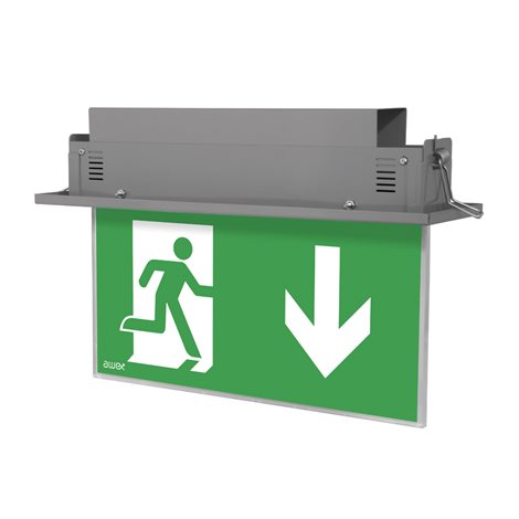 Modus nouzové sv. PLEXI LED SE, 3 hod.bílý