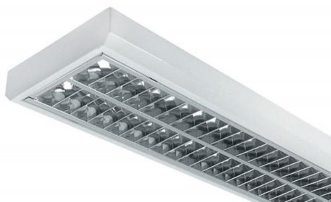 MODUS LLL4000, 2x LED ,  1200mm, lesklá AL DP mřížka, přisazené, LED 830, NONSELV 350mA 1