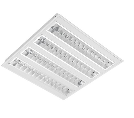 Modus IS nízké do rastru, modul 600, čtverec A, mřížka C, MATD+omega profil, 4zdroje, LED4