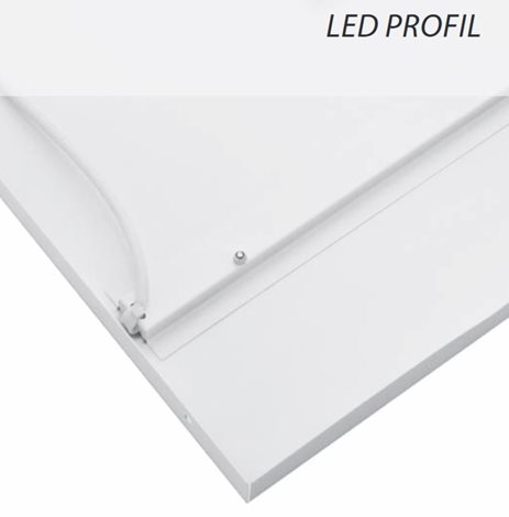 MODUS ED4000, vestavný čtverec A, modul 600, 2x optika 60°,  LED 840, SELV 700mA 4