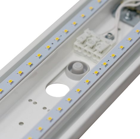 Přisazené LED svítidlo MODUS KX 2000 600mm opálový PMMA kryt 840 LED driver 700 mA IP54 5