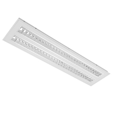 MODUS IS nízké, 600, obdélník C, mřížka C, ALDP, 2 zdroje, LED 4000K, ISO3, NONSELV driver