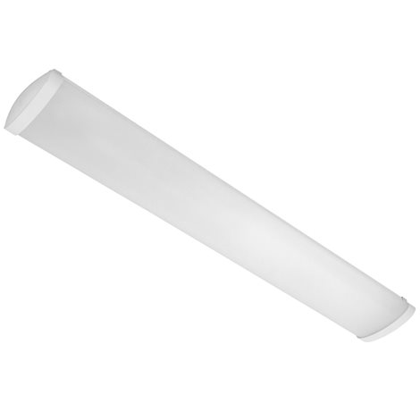 Modus KS LED 1200mm, 2x LED , semiopálový kryt, přisazené,  LED 3000K, 1400mA 