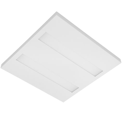 MODUS G, 2x LED, čtverec, 650mm, opálový kryt, přisazené, LED teplá bílá, zdroj 1050mA nes