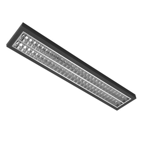 Modus AREL, 2x LED , obdélník,1200mm, MATDP + omega profil, přisazené/závěsné, 4000K,  NON