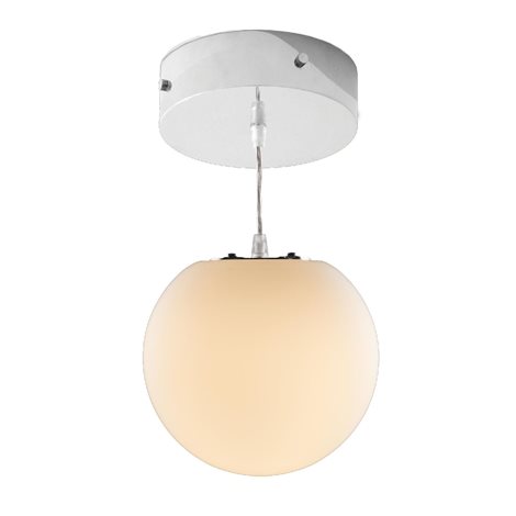 Modus BAL OP, LED modul , opálová skleněná koule 200mm, závěs lanko, 4000K, zdroj 600mA ne