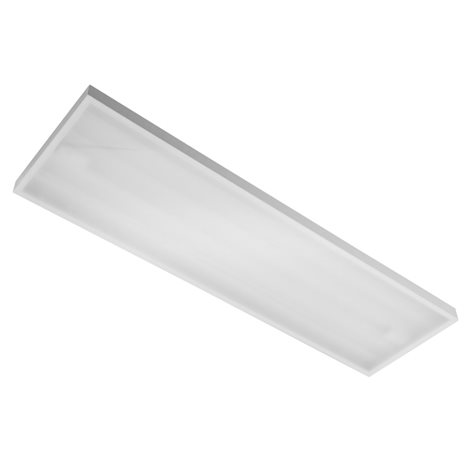 MODUS MEGA LED 1220mm, širokozářič, opálový kryt PC, 4x LED 840, závěsné, IK10, zdroj 2100