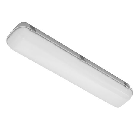 Modus PL 2500lm,široký korpus 600mm,LED 4000K, korpus PE,opálový PC kryt,IP65,zdroj 700mA