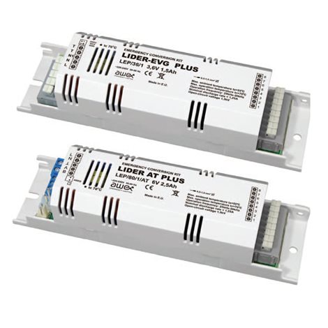 Modus Modul nouzového zdroje 6-80W-3hod-AWEX typ LIDER-EVG NiMh 6V LEH/80/3