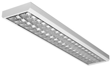 Přisazené svítidlo MODUS LLX G13 2x25W LED 1500 AL, hliník 1