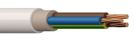 Kabel PFXP 500V 5G6 FR A05VV-R