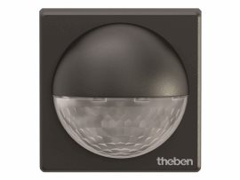 theLuxa R180 BK 180°, 12 m, černé Čidlo pohybu, IP55