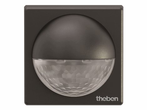 theLuxa R180 BK 180°, 12 m, černé Čidlo pohybu, IP55