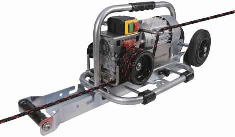 10138 Vřetenový naviják CW 800 E s vozíkem