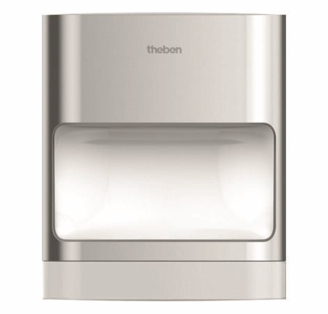 LED reflektor theLeda D SU AL s čidlem pohybu, 14W, světlo vyzařuje dopředu a nahoru