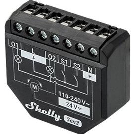 SHELLY 2PM GEN3 Spínací modul s měřením spotřeby, 2kanálový, Wifi, Bluetooth