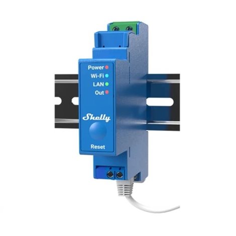 SHELLY PRO 1 Spínací modul na DIN lištu 1kanálový, LAN, WiFi, Bluetooth  2