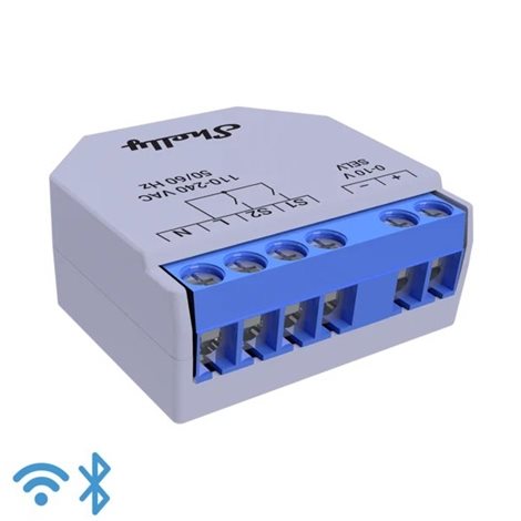 SHELLY PLUS 0-10V DIMMER Stmívací modul 0-10V, WiFi, Bluetooth 1