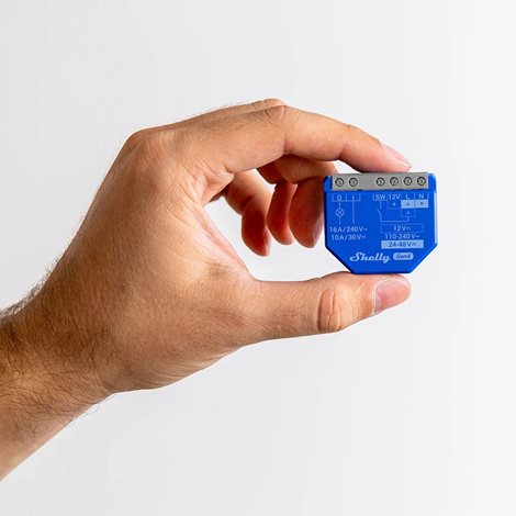 SHELLY 1 GEN4 Spínací modul Zigbee, Matter, WiFi, Bluetooth 3
