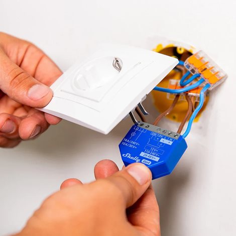 SHELLY 1 GEN4 Spínací modul Zigbee, Matter, WiFi, Bluetooth 4