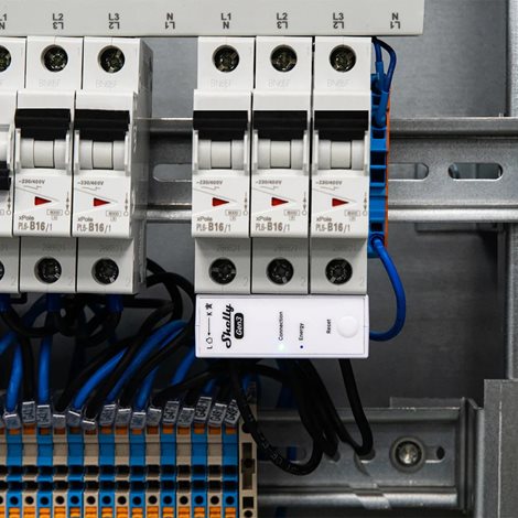 SHELLY 3EM-63T GEN3 Modul pro měření spotřeby terminal, WiFi, Bluetooth 3