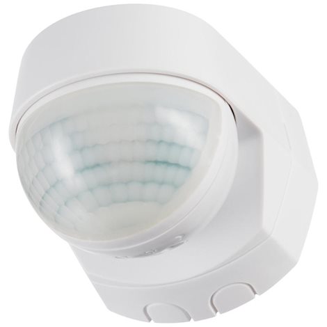 Čidlo pohybu TG MD 180AP WH, 180°, nástěnná montáž, IP55, bílá
