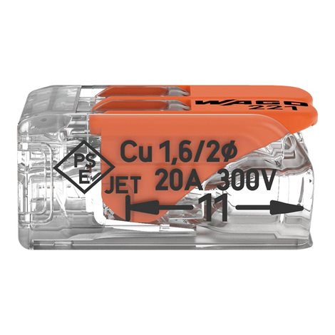 WAGO 221-412 svorka flexi 2x4 3