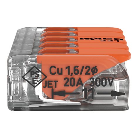 WAGO 221-415 svorka flexi 5x4 2