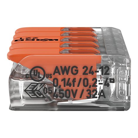 WAGO 221-415 svorka flexi 5x4 5