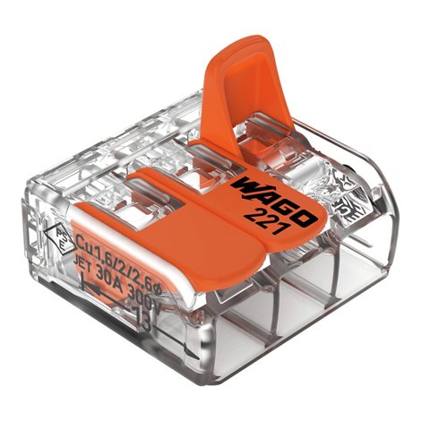 WAGO 221-613 svorka flexi 3x6 1