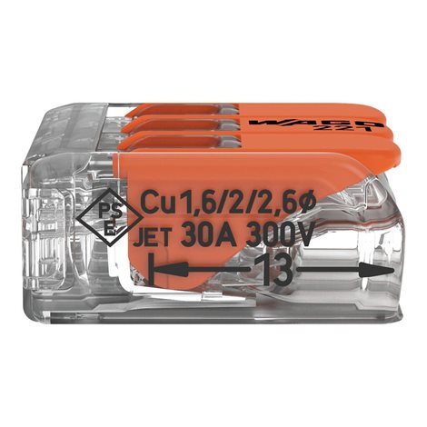 WAGO 221-613 svorka flexi 3x6 2