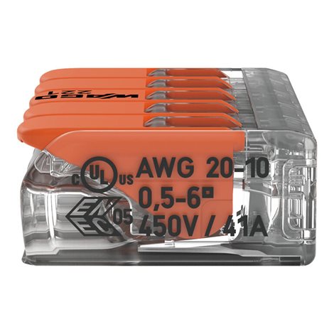 WAGO 221-615 svorka flexi 5x6 4