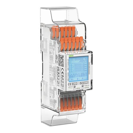879-3040 Elektroměr MID nepřímý x/5 3f. 1-2tarif Modbus + M-Bus Bluetooth 1