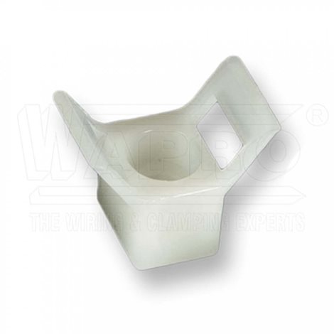 KSD-2314 (HC-3) kabelová sedla pro pásky, 23 x 13,8 mm, přírodní 1