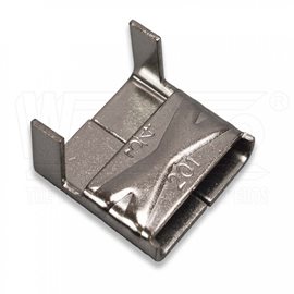 PTH-LC12-C154 nerezová spona PYTHON LIGHT CLIP pro lehké kotvící pásy š.12,7mm, bal.100ks