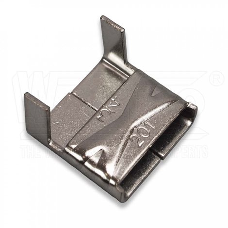 PTH-LC12-C154 nerezová spona PYTHON LIGHT CLIP pro lehké kotvící pásy š.12,7mm, bal.100ks 1