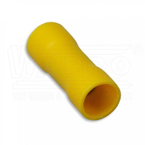 SPI-6 Cu lisovací spojka trubková izolovaná PVC, sériová, 4,0 - 6,0 mm², žlutá