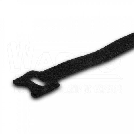 CACU-B-180-12-BK vázací pásky se suchým zipem CACTUS BAND, černá, 180 x 12 mm, bal. 20 ks