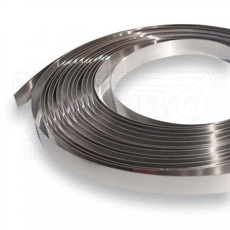 PTH-L9-C133 nerezový pás pro lehké kotvení PYTHON LIGHT, š. 9,53 mm, bal. 30,5 m 1