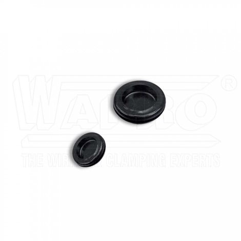 POMC-3225 průchodka, Ø otvoru 31,7 mm / kabel Ø 25,0 mm, uzavřená, měkčené PVC,  1