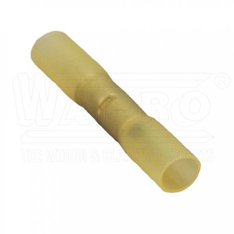 SSS-60 Cu lisovací spojka izolovaná teplem smrštitelnou bužírkou s lepidlem, 4,0-6,0mm², žlutá 1