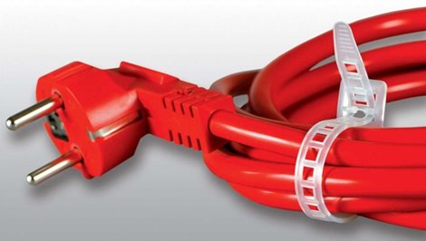 WT-SST-140 vázací pásky rozdělávací z měkkého materiálu SOFT STRAP, 142 x 8,5 mm, přírodní 3
