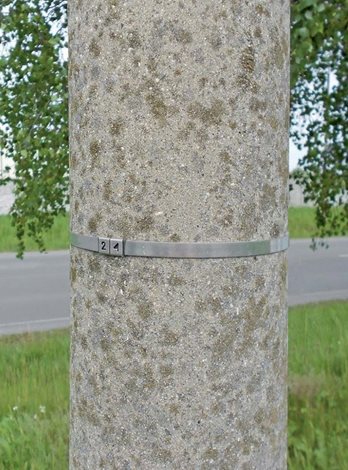 WR1-2 (AE037) nerezový popisovací systém Wapro Easy Read - znak 