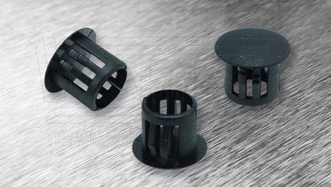 ZOT-8 záslepka otvoru, Ø otvoru 7,9 mm, černá